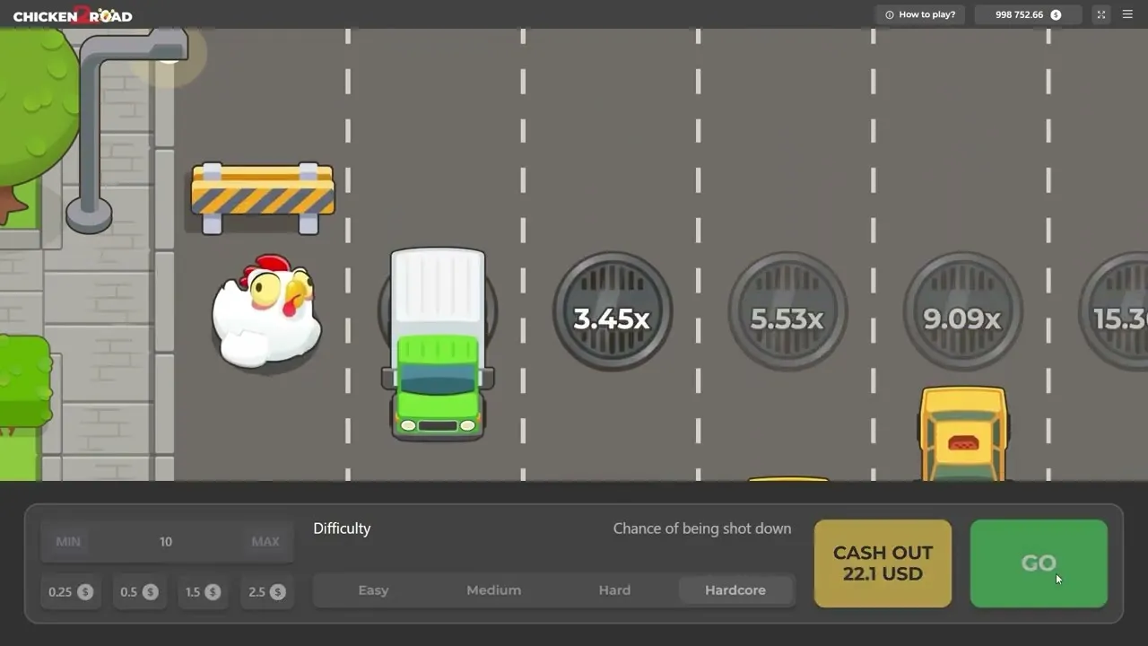 Strategie timing Chicken Road 2